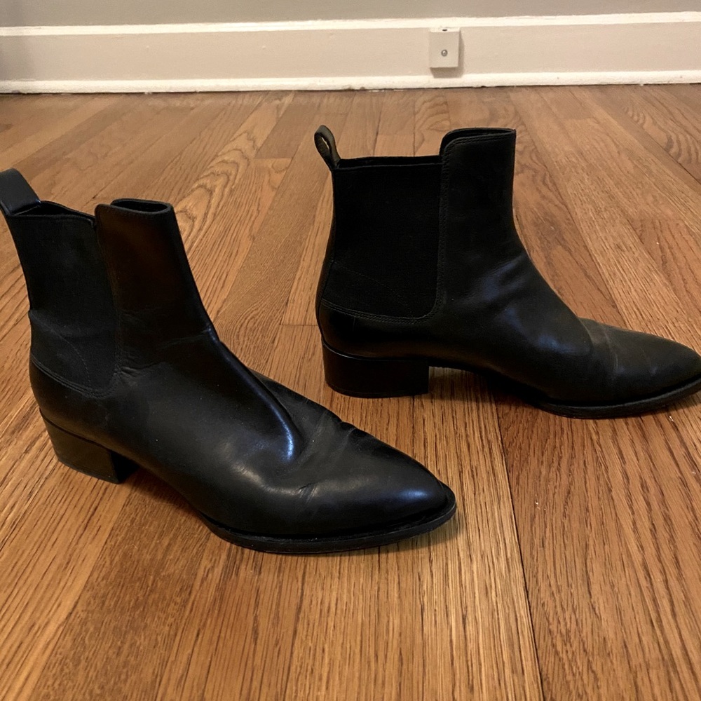Vince leather boots